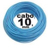 Cabo flexível 10,0mm 750v (100metros)